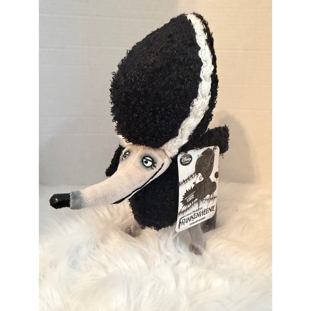 Disney Store Frankenweenie Persephone Plush Tim Burton Articulated Legs NWT